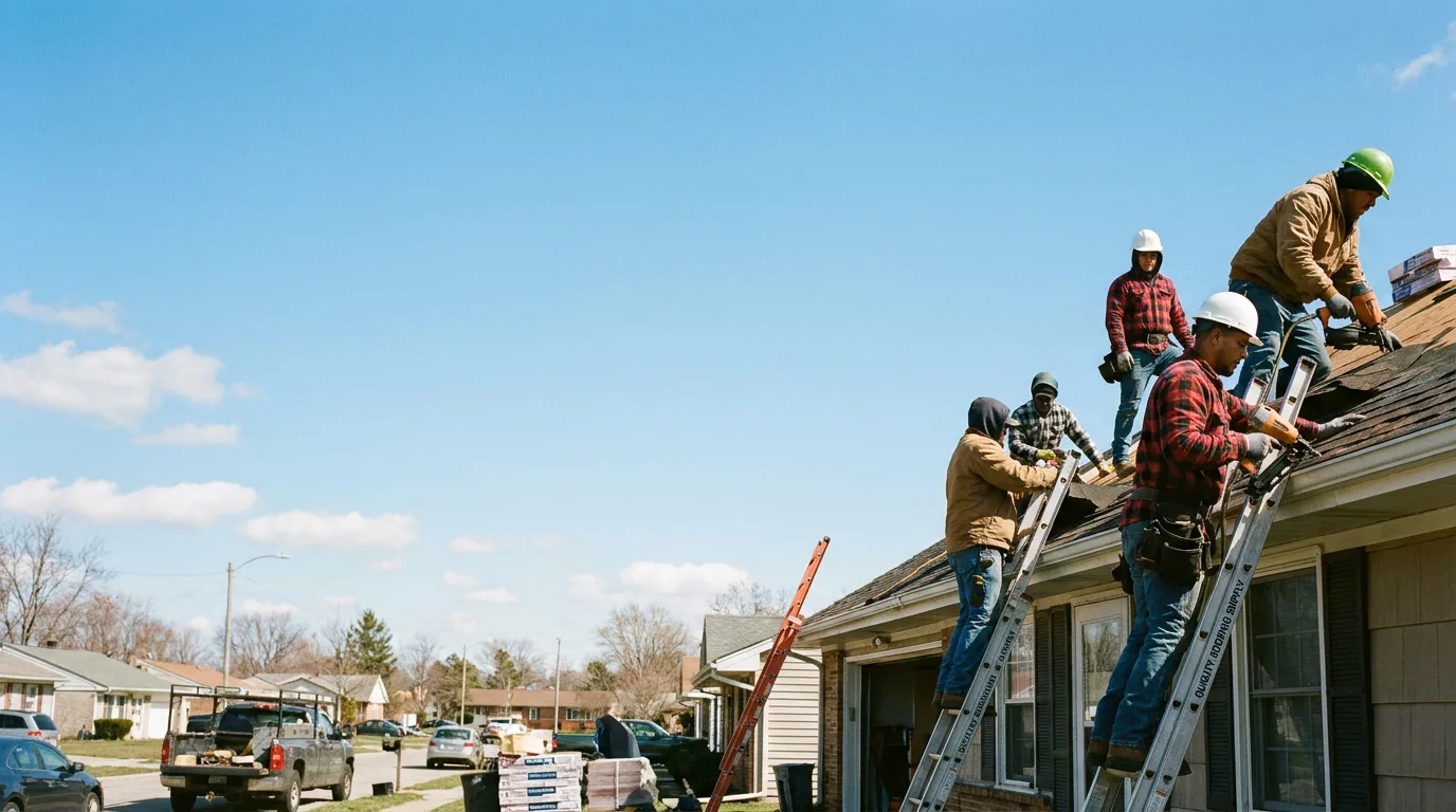 Roofing in Desoto, TX near me